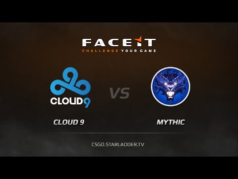 Cloud9 vs  Mythic, FACEIT League map dust2