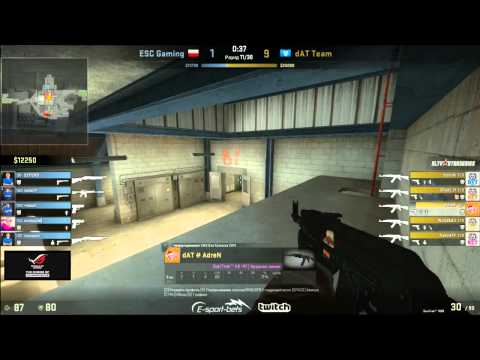 ESC vs  DAT, StarSeries Quali map 3 nuke