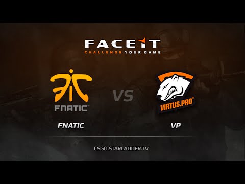 Fnatic vs  Virtus pro, FACEIT League map mirage
