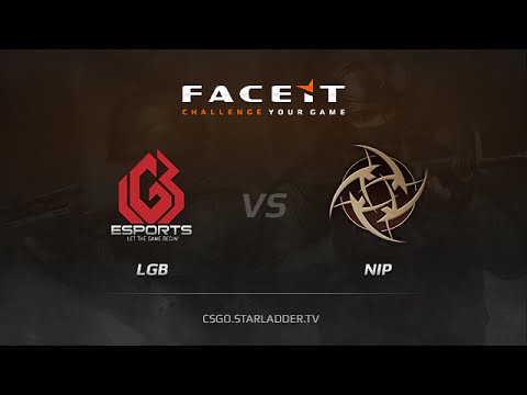 LGB vs  NiP, FACEIT League map mirage