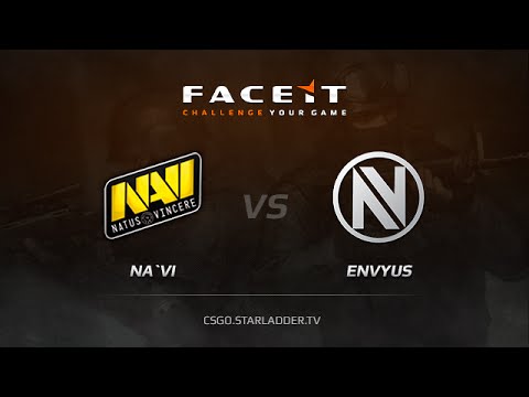 Na'Vi vs  EnVyUs, FACEIT League map dust2