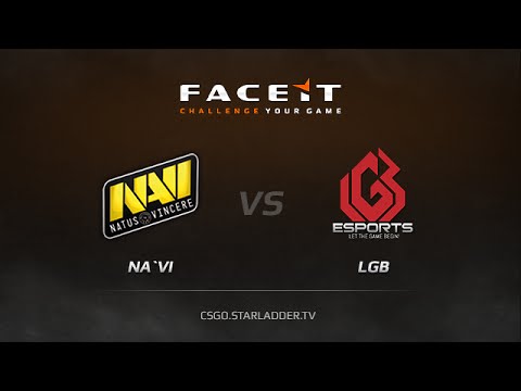 NaVi vs  LGB, FACEIT League map mirage