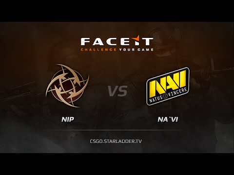 NiP vs  Na'Vi, FACEIT League map dust2
