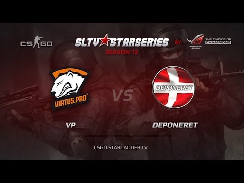 Virtus pro vs  DEPONERET, SLTV StarSeries S12 map 1 nuke