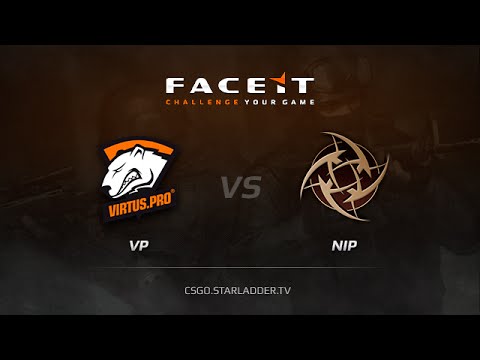 Virtus pro vs  NiP, FACEIT League map mirage