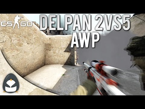 CS:GO - Delpan 2VS5 AWP