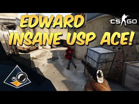 CS:GO - Edward INSANE USP Ace!