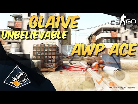 CS:GO - gla1ve unbelievable AWP ACE!