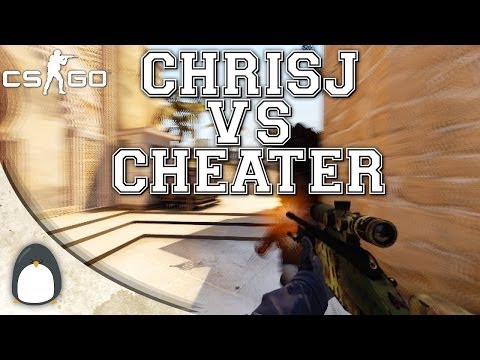CS:GO - How chrisJ wins vs a Cheater in Matchmaking