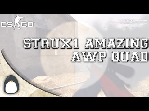 CS:GO - strux1 AMAZING AWP Quad vs Alternate