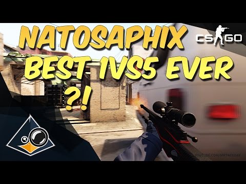 CS:GO - NaToSaphiX's BEST 1VS5 ever?!