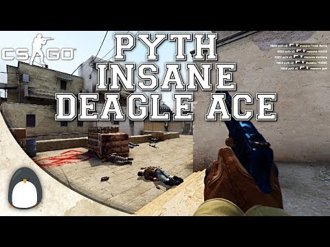 CS:GO - pyth INSANE Deagle Ace