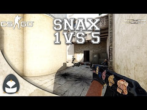 CS:GO - snax 1VS5