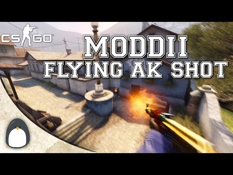 CS:GO - THIS IS MODDII flying AK Shot