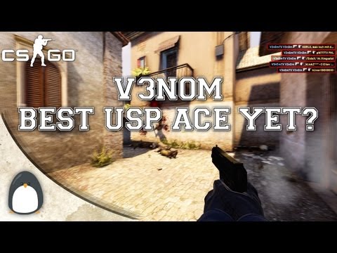 CS:GO - V3n0m Best USP Ace yet?
