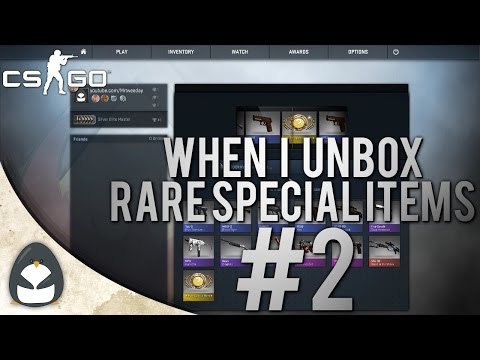 CS:GO - When i unbox Rare Special Items Live... 2