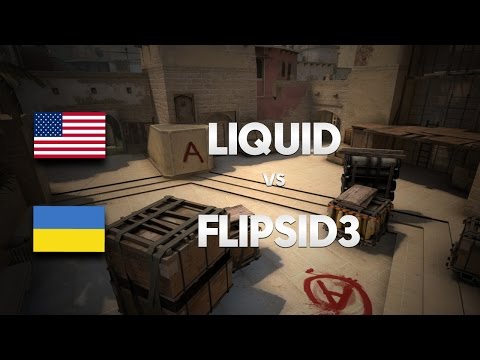 FlipSid3 vs. Liquid @ ESL One Katowice 2015 Main Qualifier by ceh9
