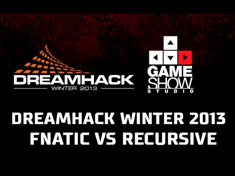 DreamHack Winter 2013 fnatic vs Recursive 1/4 de_inferno