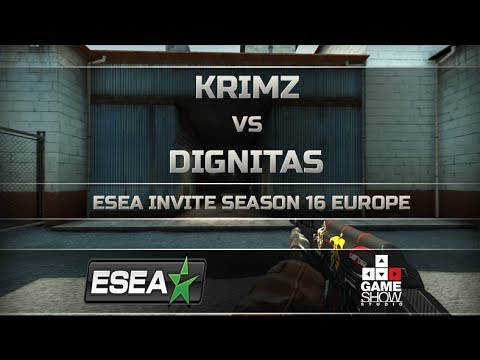 ESEA Invite Season 16 Europe: Krimz vs. Dignitas