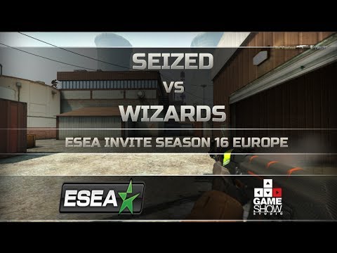 ESEA Invite Season 16 Europe: Seized vs. Wizards
