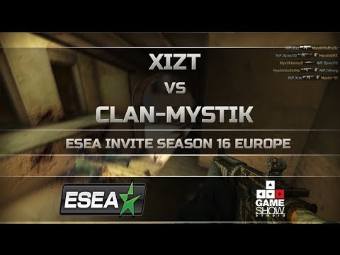 ESEA Invite Season 16 Europe: Xizt vs. Clan-Mystik