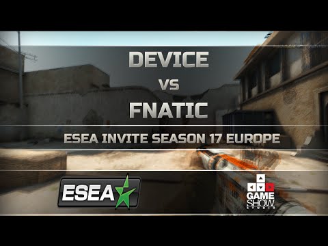 ESEA Invite Season 17 Europe: Device vs. Fnatic