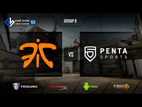 fnatic vs. PENTA  - Game Show CS:GO League S2 @de_cache