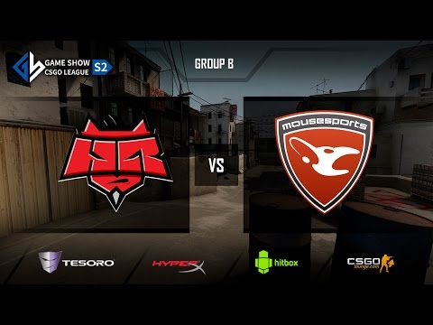 HR vs Mouz  - Game Show CS:GO League S2 @de_dust2