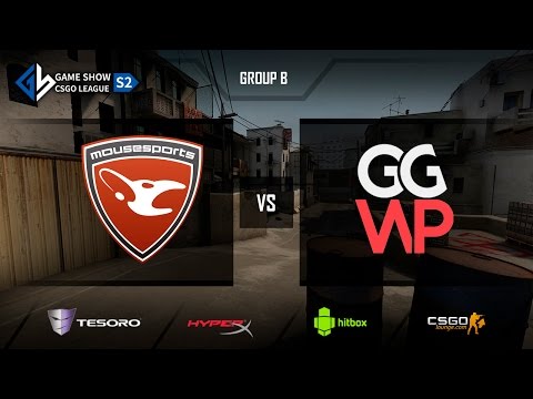 MOUSEESPORTS vs. GGWP  - Game Show CS:GO League @de_dust2