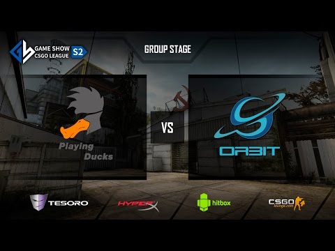 Playing Ducks vs. Orbit - Game Show CS:GO League S2 @de_cashe
