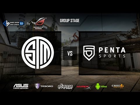 TSM.Kinguin vs. Penta - GameShow League S2 @de_cache