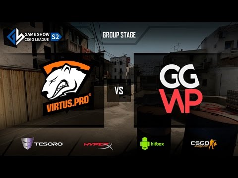 Virtus.pro vs. GGWP - Game Show CS:GO League S2 @de_dust2