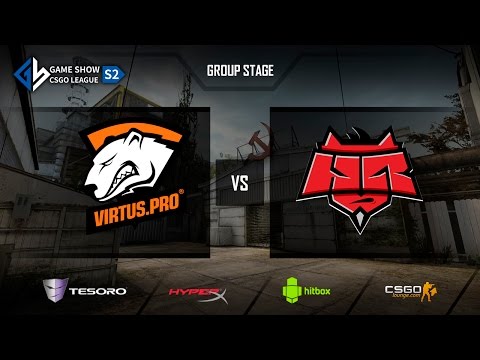 Virtus.pro vs. HellRaisers - GameShow League S2 @de_cache