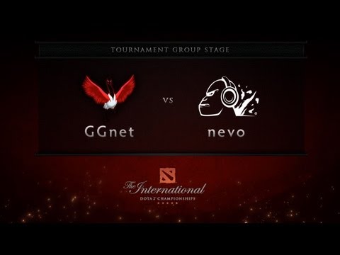 Group Stage - GGnet vs nevo - Dota 2 International