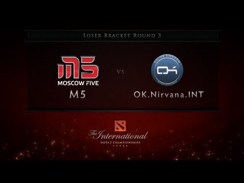 M5 vs OK.Nirvana.Int - Loser Bracket Rd 4 - Dota 2 International