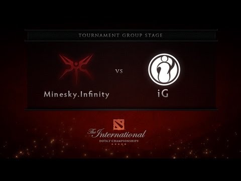 Mineski.Infinity vs iG - English Commentary - Dota 2 International