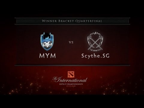 MYM vs Scythe.SG - Winner Quarterfinal - Dota 2 International - Russian Commentary