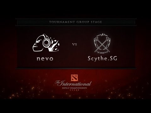 nevo vs Scythe.SG -  Group Stage - Dota 2 International