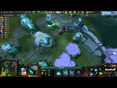 EMS Raidcall One Group B - Na`Vi vs aL