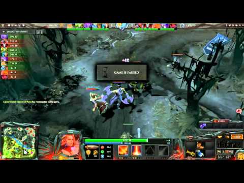 Ritmix RDL LB Round 1 Fnatic vs Team Liquid game 2