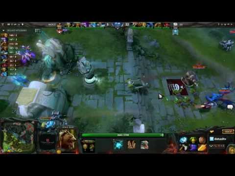 The International 3 West Quali - Group B, WB - EG vs Mouz game 1