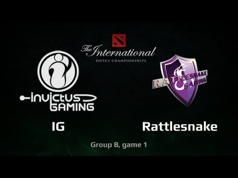 IG vs Rattlesnake, TI3 Group B, game 1