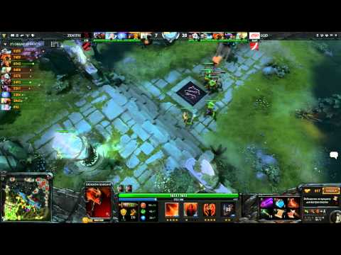 LGD.cn vs Zenith, TI3 Group A, game 2
