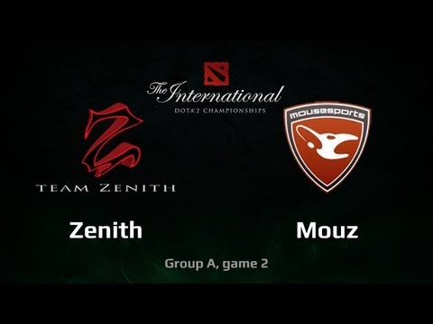 Mouz vs Zenith, TI3 Group A, game 2
