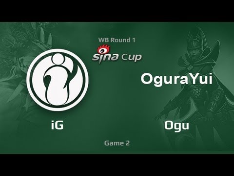 iG vs Ogu, Supernova Sino Cup, WB Round 1, Game 2