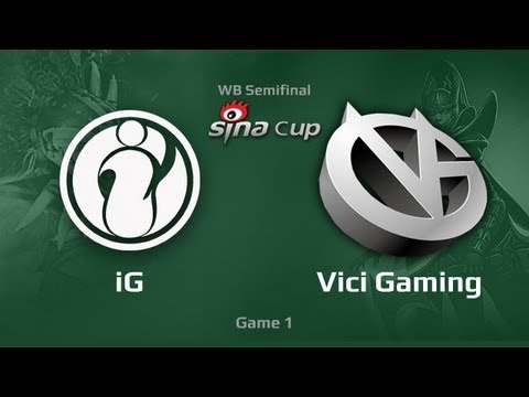 iG vs Vici Gaming, Supernova Sino Cup, WB Semifinal, Game 1