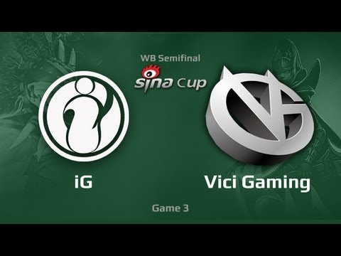 iG vs Vici Gaming, Supernova Sino Cup, WB Semifinal, Game 3