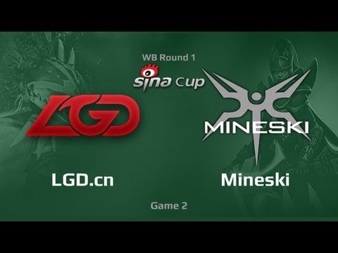 LGD.cn vs Mineski, Supernova Sino Cup, WB Round 1, Game 2