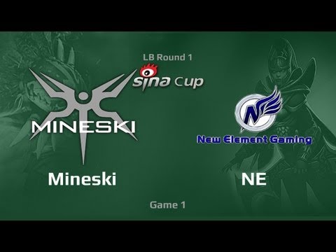 Mineski vs NE, Supernova Sino Cup, LB Round 1