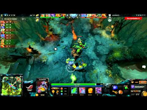 Na`Vi vs Alliance, SLTV LAN Finals, WB Final, game 3